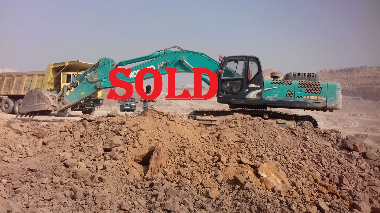  Excavator SK380 (SOLD)