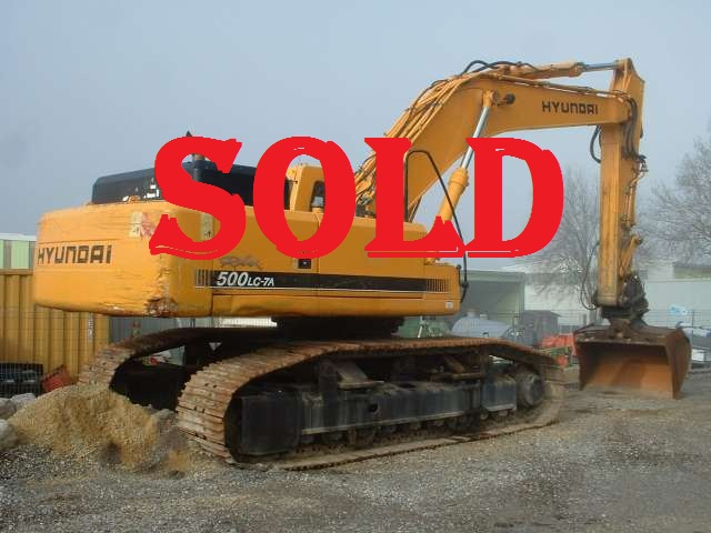 Excavator R500(SOLD)